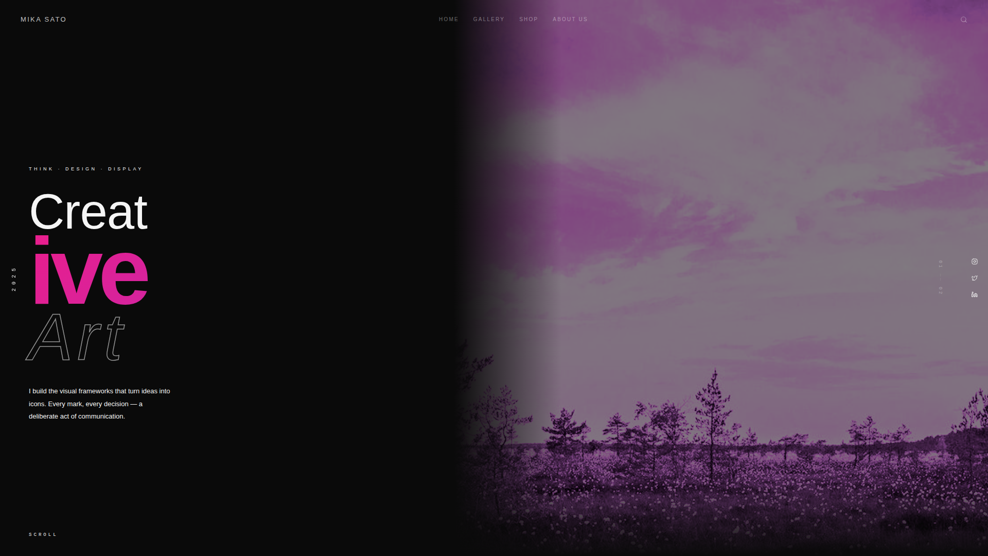Mika Sato Portfolio Booking screenshot